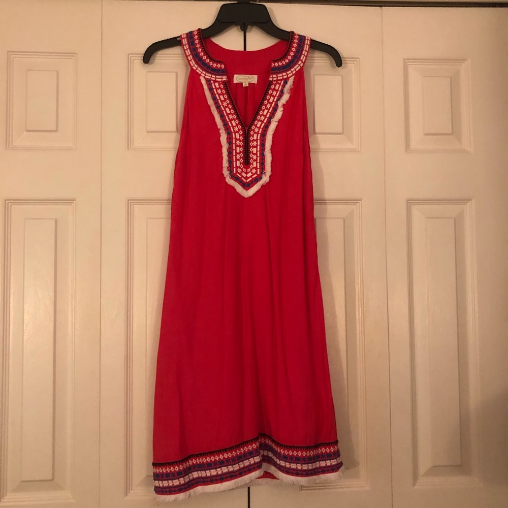 Mudpie pink dress! 👛👗 super cute for summer!